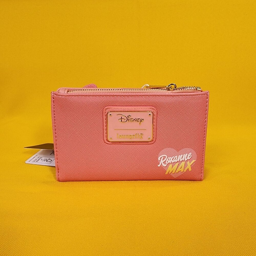 Loungefly Disney A Goofy Movie Max & Roxanne Dandelion Flap Wallet NEW - Picture 4 of 12